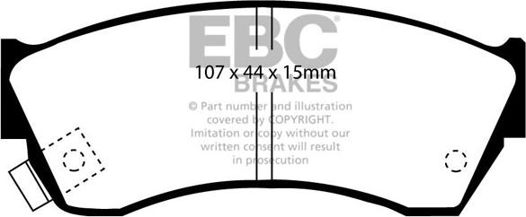 Blue Print ADK84218 - Тормозные колодки, дисковые, комплект mashina-shop.ru