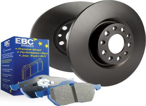 EBC Brakes PD04KF631 - Комплект экономичных тормозов mashina-shop.ru