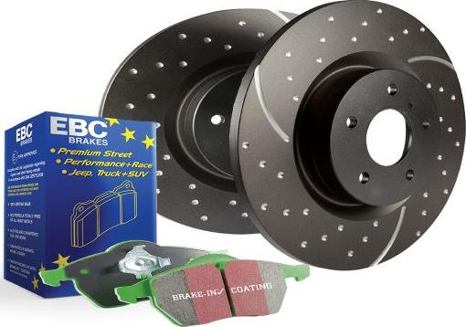 EBC Brakes PD11KF1207 - Комплект экономичных тормозов mashina-shop.ru