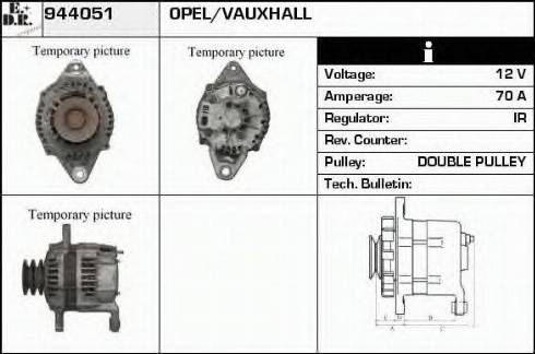 EDR 944051 - Генератор mashina-shop.ru