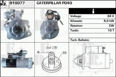 EDR 910077 - Стартер mashina-shop.ru