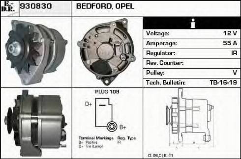 EDR 930830 - Генератор mashina-shop.ru