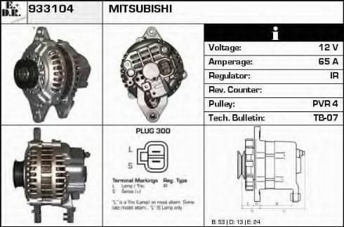 EDR 933104 - Генератор mashina-shop.ru