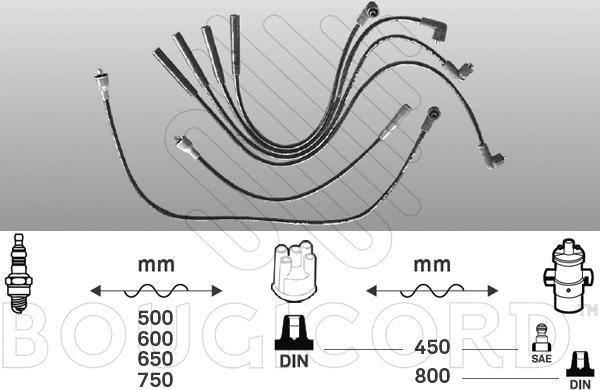 EFI 4120 - Комплект проводов зажигания mashina-shop.ru