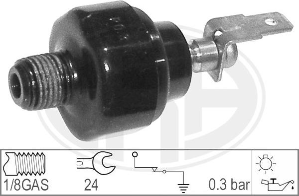 ERA 330015 - Датчик, давление масла mashina-shop.ru