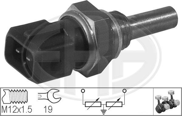 ERA 330133 - Датчик, температура охлаждающей жидкости mashina-shop.ru