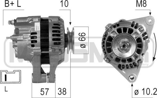 ERA 210015R - Генератор mashina-shop.ru