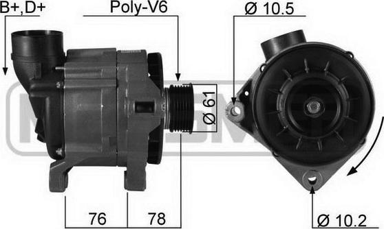 ERA 210144R - Генератор mashina-shop.ru