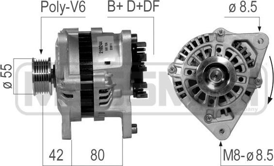 ERA 210244R - Генератор mashina-shop.ru