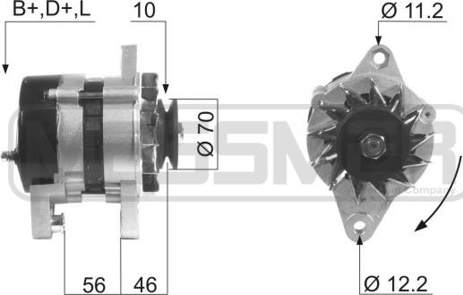 ERA 210209R - Генератор mashina-shop.ru