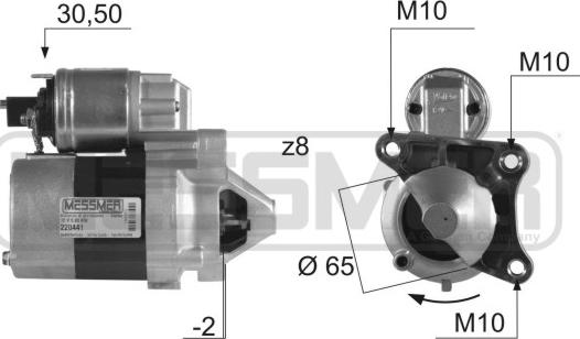 ERA 220441 - Стартер mashina-shop.ru