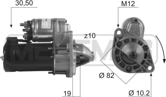 ERA 220401 - Стартер mashina-shop.ru