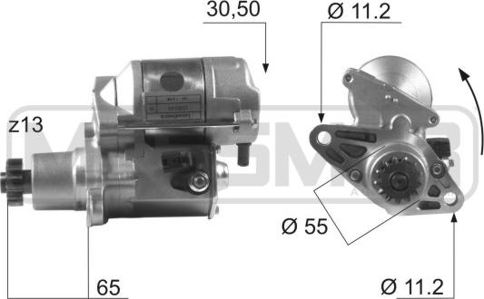 ERA 220483A - Стартер mashina-shop.ru