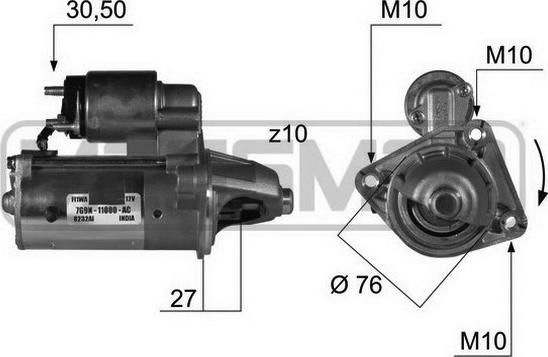 ERA 220420A - Стартер mashina-shop.ru