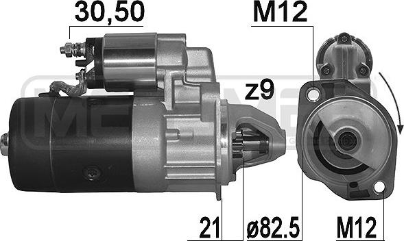 ERA 220096R - Стартер mashina-shop.ru