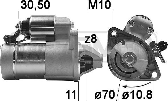 ERA 220197R - Стартер mashina-shop.ru