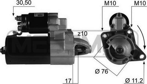 ERA 220110R - Стартер mashina-shop.ru