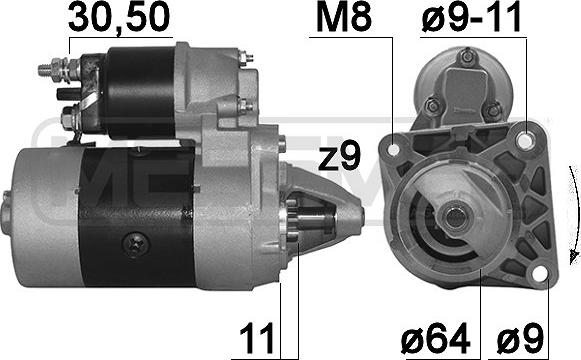 ERA 220 182 - Стартер mashina-shop.ru