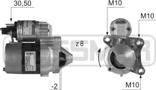 ERA 220399 - Стартер mashina-shop.ru