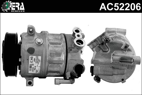 ERA Benelux AC52206 - Компрессор кондиционера mashina-shop.ru