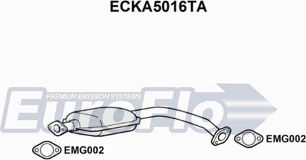 EuroFlo ECKA5016TA - Катализатор mashina-shop.ru