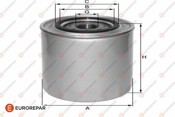 EUROREPAR 1682280080 - Масляный фильтр mashina-shop.ru