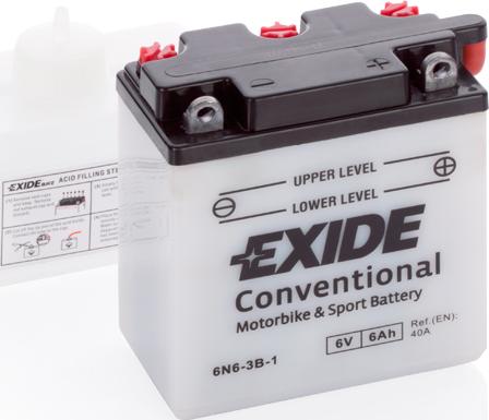 Exide 6N63B1 - Стартерная аккумуляторная батарея, АКБ mashina-shop.ru