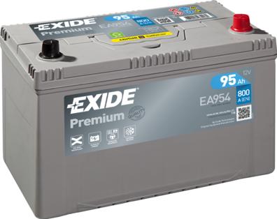 Exide EA954 - Стартерная аккумуляторная батарея, АКБ mashina-shop.ru