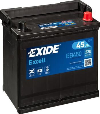 Exide EB450 - Стартерная аккумуляторная батарея, АКБ mashina-shop.ru