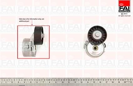 FAI AutoParts T9606 - Натяжитель, поликлиновый ремень mashina-shop.ru