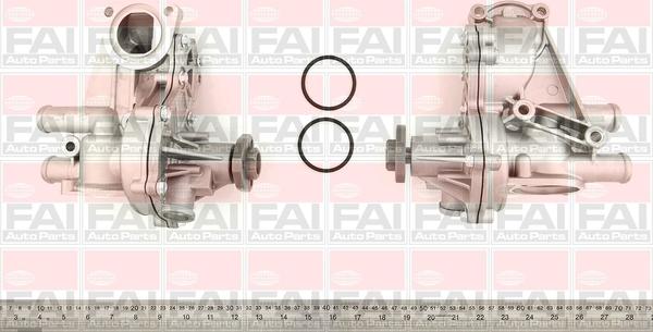 FAI AutoParts WP3193BH - Водяной насос mashina-shop.ru