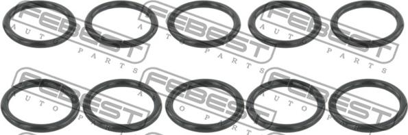 Febest RINGWH-008-PCS10 - Прокладка, фланец охлаждающей жидкости mashina-shop.ru