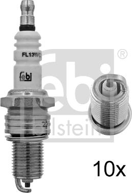 Febi Bilstein 13447 - Свеча зажигания mashina-shop.ru