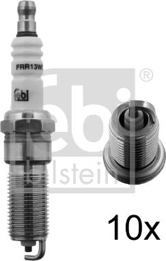 Febi Bilstein 13462 - Свеча зажигания mashina-shop.ru