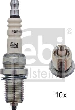 Febi Bilstein 13518 - Свеча зажигания mashina-shop.ru