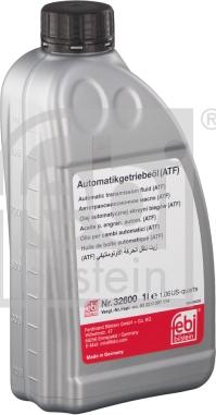 Febi Bilstein 32600 - Масло автоматической коробки передач mashina-shop.ru