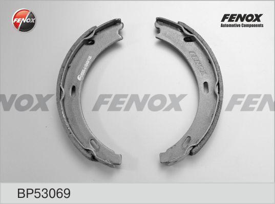 Fenox BP53069 - Комплект тормозных колодок, барабанные mashina-shop.ru