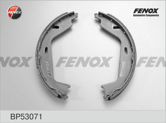 Fenox BP53071 - Комплект тормозных колодок, барабанные mashina-shop.ru