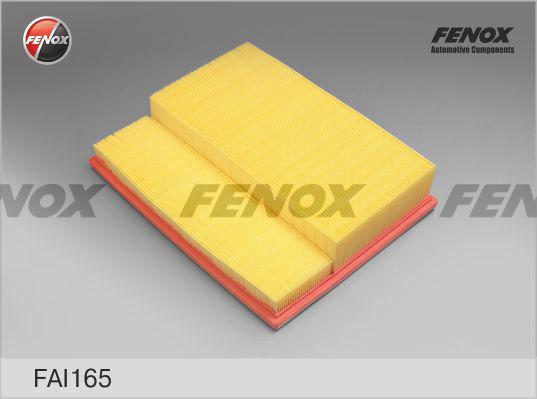 Fenox FAI165 - Воздушный фильтр, двигатель mashina-shop.ru