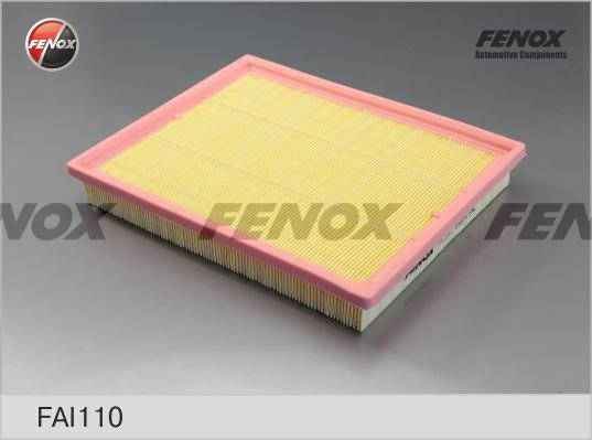 Fenox FAI110 - Воздушный фильтр, двигатель mashina-shop.ru