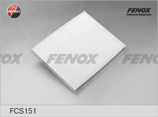 Fenox FCS151 - Фильтр воздуха в салоне mashina-shop.ru