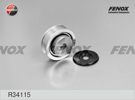 Fenox R34115 - Ролик, поликлиновый ремень mashina-shop.ru