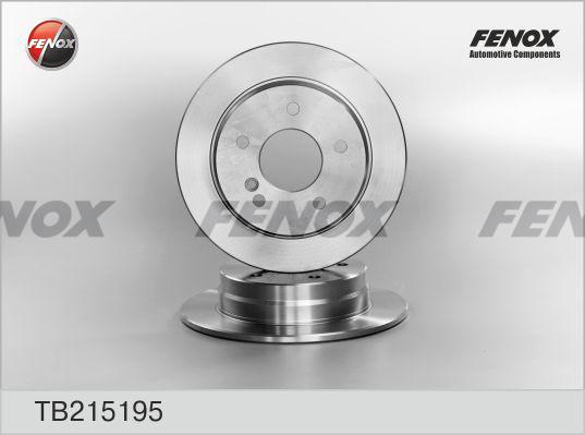 Fenox TB215195 - Тормозной диск mashina-shop.ru