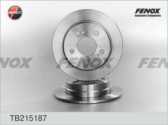 Fenox TB215187 - Тормозной диск mashina-shop.ru