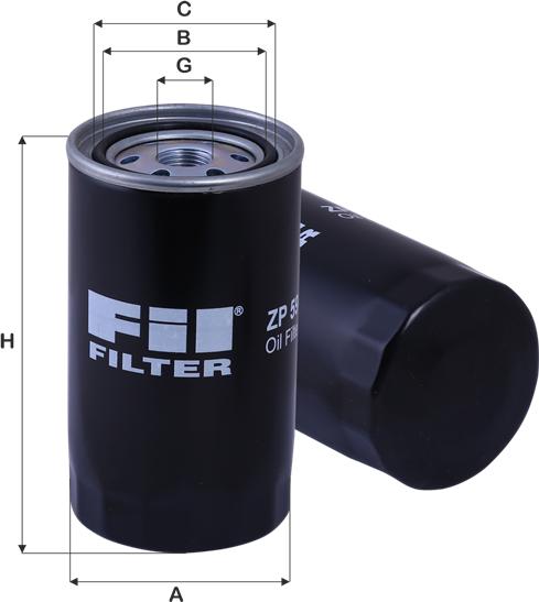 FIL Filter ZP 594 B - Масляный фильтр mashina-shop.ru