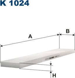 Filtron K1024 - Фильтр воздуха в салоне mashina-shop.ru