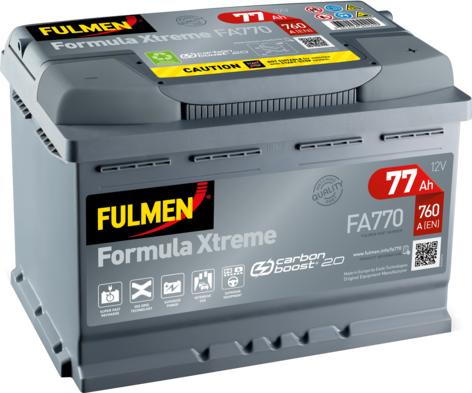 Fulmen FA770 - Стартерная аккумуляторная батарея, АКБ mashina-shop.ru