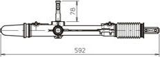 General Ricambi CI4036 - Рулевой механизм, рейка mashina-shop.ru