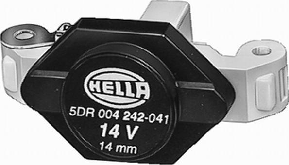 HELLA 5DR 004 242-041 - Регулятор напряжения, генератор mashina-shop.ru