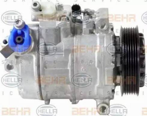 HELLA 8FK 351 105-031 - Компрессор кондиционера mashina-shop.ru